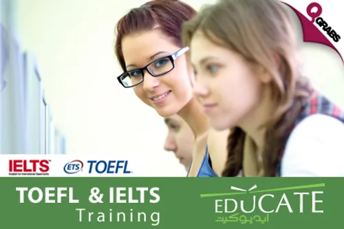 QR1,100 for TOEFL & IELTS Training Courses (QR2,200 Value)